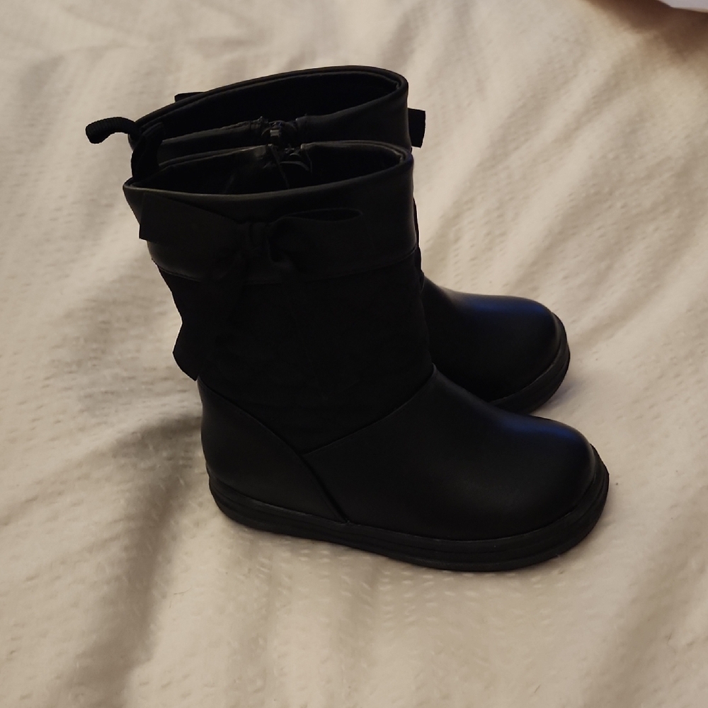 Joe Fresh Black Kids Boots